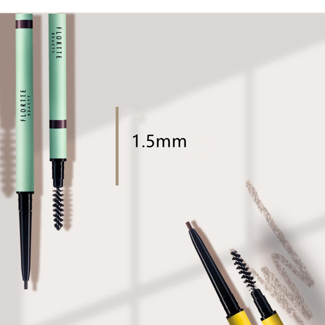 Rotary Double-ended Waterproof Eyebrow Pencil